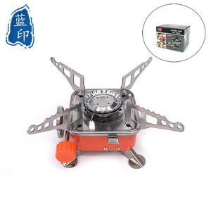 Custom 3500W Mini Portable <b>Gas</b> Stove Auto Iron Folding Design for Outdoor <b>Camping</b> Hiking & Backpacking Using Butane Fuel - Product Image 6