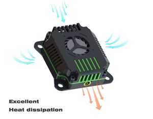 VTX de Largo Alcance de 5.8Ghz y 3W con Ventilador, VTX Inteligente de Audio y Video para Drones de Carreras, Piezas para DIY - Product Image 2