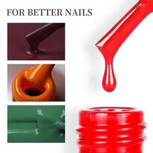 RONIKI Nails Supplies Salon Wholesale Vernis Semi Permanent Varnish Soak Off Colors Gel Uv Nail Polish