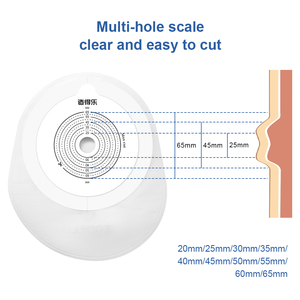 조델로 공장 공급 누수 방지 25-65mm 폐쇄형 장루 주머니 스토마 결장루 주머니 CE 인증 피부색상 1등급 장루용 - Product Image 2