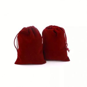 ถุงกำมะหยี่หลากสี ขนาด 7x9 ซม. สำหรับใส่เครื่องประดับและจัดเก็บ - Product Image 5