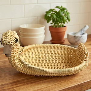 Vietnam Handmade <b>Animal</b> Shaped Rattan <b>Basket</b> Woven Storage <b>Basket</b> Decorative Organizer Manufacturer Supplier - Product Image 6