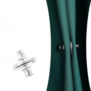 Bouton magnétique de <span class=keywords><strong>rideau</strong></span> anti-fuite de lumière, vente en gros, 17mm, 20mm, 25mm - Product Image 1