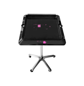 Chariot de Salon de Beauté Mobile en Acier Inoxydable pour Extensions de Cheveux ITip, <span class=keywords><strong>Outils</strong></span> de <span class=keywords><strong>Coiffure</strong></span> Réglables – Offre Spéciale - Product Image 3