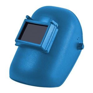 Máscara <span class=keywords><strong>de</strong></span> soldadura montada en la cabeza <span class=keywords><strong>de</strong></span> construcción Industrial <span class=keywords><strong>de</strong></span> alta calidad <span class=keywords><strong>de</strong></span> plástico PP fresco casco protector facial barato PPE con vidrio grande - Product Image 1