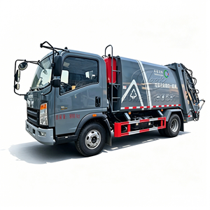 Camion benne hydraulique 6000L-8000L pour transport de déchets, couleur personnalisée, anti-fuite, garantie 1 an, vente en gros usine - Product Image 3