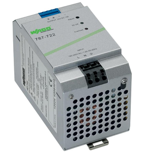 Alimentation électrique monophasée Wagos Industry 787-722 Eco ; 1 phase ; Tension de sortie 24 Vcc ; Courant 5 A ; LED DC-OK originale basse consommation - Product Image 5