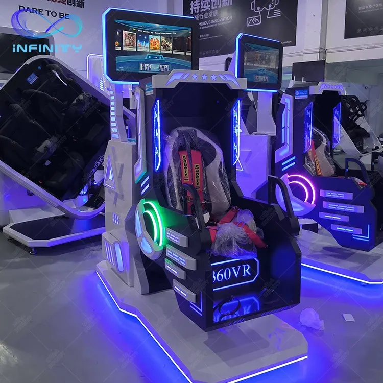 Neues Spielzentrum Station Ride Münzbetriebene VR-Virtuelle Realität Arena Arcade Themenpark 9D-Ausrüstung Simulatoren Spielmaschine Vr