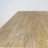 Table à manger contemporaine en bois de manguier massif, meubles artisanaux de qualité supérieure pour salle à manger moderne et décoration intérieure