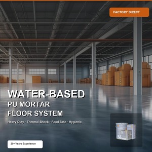 Mortier de nivellement en polyuréthane PU résistant à l'usure, antistatique et à haute capacité de charge pour ateliers, usines, entrepôts et sols en béton - Product Image 1