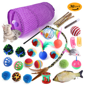 Chat <span class=keywords><strong>chaton</strong></span> drôle jouer Tunnel poisson chat accessoires diverses combinaisons chat jouets jouets pour animaux de compagnie nouveautés Simulation souris boules jouet - Product Image 2