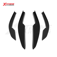 Kit de lames de pare-chocs avant en fibre de carbone sèche XTREME style N pour BMW G80 G81 M3 G82 G83 M4