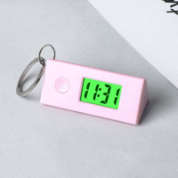 Einfache Tragbare Anpassbare Farbige LED Digitale Wanduhr Modernes Design Multifunktionale Funktionen Datumsanzeige für Absolventen