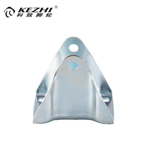 Rendimiento confiable medio <span class=keywords><strong>Comprar</strong></span> <span class=keywords><strong>ruedas</strong></span> fijas 4 pulgadas Rueda de la rueda de la pu para el estante de la pantalla - Product Image 4