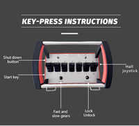 En Stock Frein Complet Modèle Intégré Télécommande Proportionnelle Sans Fil Longue Distance 500 Mètres 7 Fonctions