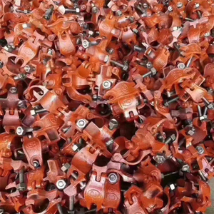 Q235 thép giàn giáo bộ phận giả mạo xoay kẹp <span class=keywords><strong>Coupler</strong></span> tay áo và kẹp phụ kiện cho ép giàn giáo ván - Product Image 5