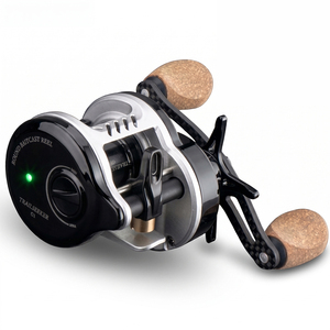 145g/5,1oz Ultraleichte DC Baitcaster-Rolle 7,2:1 mit Digitaler Bremsfunktion <span class=keywords><strong>BFS</strong></span> Baitcasting-Rolle 5+1BB Kohlefaser-Gehäuse/-Griff für Leichte Köderwürfe - Product Image 1