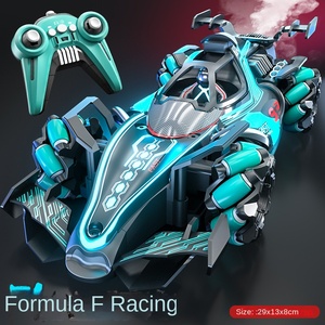 TikTok Offre Spéciale Haute Qualité 2.4G Télécommande Voiture de Course <span class=keywords><strong>F1</strong></span> 4WD Voiture de Cascade et Drift avec Induction Geste pour Enfants - Product Image 2