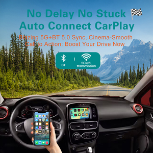Apple MMI sans fil pour Renault Clio 4 2014 à 2018, navigation <span class=keywords><strong>R</strong></span>-<span class=keywords><strong>Link</strong></span> Tomtom avec caméra de recul, boîte Android Auto - Product Image 3