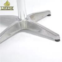 Base de table pliante en aluminium pour restaurant, café, hôtel, mobilier commercial