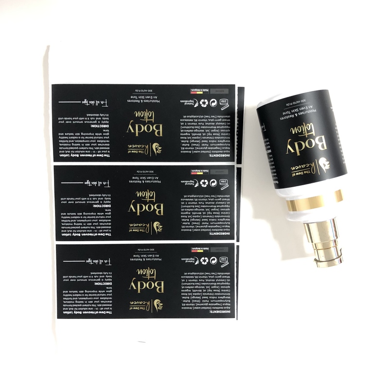 Custom Logo Sticker Waterproof Skin Care