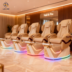 Sillón de Pedicura con Hidromasaje y Luz de Colores para Salón de Uñas, Directo de Fábrica - Product Image 3