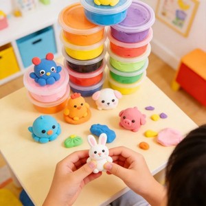 Juego de <span class=keywords><strong>Arcilla</strong></span> para Modelar JITENG, <span class=keywords><strong>Arcilla</strong></span> Polimérica de Alta Calidad que se Seca al Aire, 36 Colores, Suave, Superligera, Precio al por Mayor para Manualidades - Product Image 5