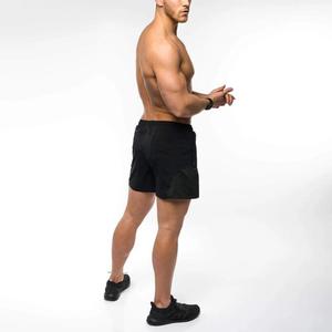 <span class=keywords><strong>Pantaloncini</strong></span> da corsa sportivi da <span class=keywords><strong>uomo</strong></span> neri <span class=keywords><strong>con</strong></span> pannelli <span class=keywords><strong>laterali</strong></span> a rete e <span class=keywords><strong>tasche</strong></span> <span class=keywords><strong>con</strong></span> zip - Product Image 5