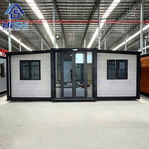 高品质预制20英尺40英尺集装箱可扩展房屋2 4 5卧室预制户外折叠家用卡萨便携式 - Product Image 1