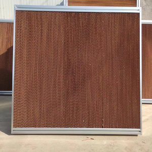 Panel de Enfriamiento Evaporativo para Granjas Avícolas 1800*600*150mm, Proveedores de Enfriadores de Aire por Agua con Marco Galvanizado - Product Image 6