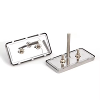 Termometer Daging BBQ Grill 2025 SW BLACK dengan Layar dan Timer, Food Grade & Kayu, Pembacaan Instan