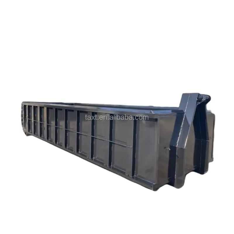 Large Roll Off Truck Recycling Dumpster Garbage Container For Hotels Restaurants Manufacturing Plants