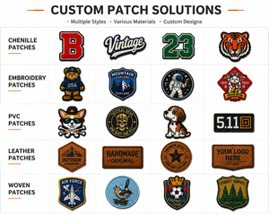 Parches <span class=keywords><strong>Bordados</strong></span> Personalizados con Logotipo de Diseñador, Apliques Adhesivos para Coser o Planchar en Ropa de Marca - Product Image 2