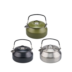S.W.S Stainless Steel Kettle 0.8L Portable Outdoor Cooking <b>Tea</b> <b>Maker</b> For Camping Picnic Travel - Product Image 5