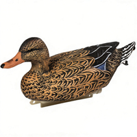 Décoy de canard colvert réaliste en plastique PE, flottant, pour la chasse, simulation d'oiseau, léger, pour extérieur et aménagement paysager