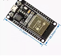 Papan Pengembangan ESP32 WiFi + BLE Baru Asli Konsumsi Daya Ultra Rendah Dual 5V 300ma ESP32CP2102 Konektor Tipe C