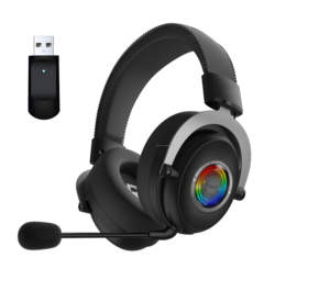 Auriculares Inalámbricos Dinámicos RGB para Juegos, con Sonido Envolvente 7.1, Resistentes al Agua, para Deportes, PS5/PS4/PC/Switch - Product Image 1