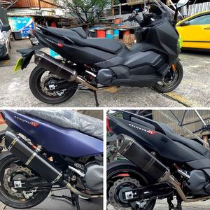 Scarico Sezione Anteriore in Acciaio Inossidabile e Lega di Titanio per Moto Sanyang SYM <span class=keywords><strong>Maxsym</strong></span> TL500 Modificato di Nuova Condizione - Product Image 6