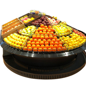 Anzeige Gondel Regal kommerziellen Gemüse Rack Stand für Lebensmittel geschäft - Product Image 1
