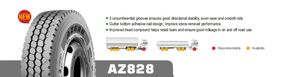 Pneus d'usine chinois TBR Chaoyang 1200R20 AZ828 Pneus Para Carros - Product Image 3