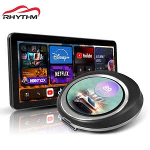 Rhythm Wireless Carplay Ai Box 8G 128G Qualcomm 6125 Android 13 Carplay Android Auto GPS Navegación Pantalla Dividida Salida de Video HD - Product Image 1