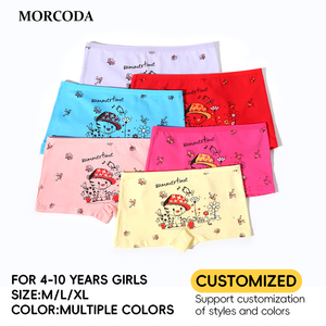 Bragas de Algodón Suaves y Cómodas para Niñas con Estampados Divertidos Venta al por Mayor Paquete de Ropa Interior Surtida en Tallas y Colores para 4-10 Años a Granel a Buen Precio - Product Image 2
