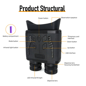 <span class=keywords><strong>Jumelles</strong></span> de vision nocturne infrarouge numériques NV980 pour la chasse - Product Image 2