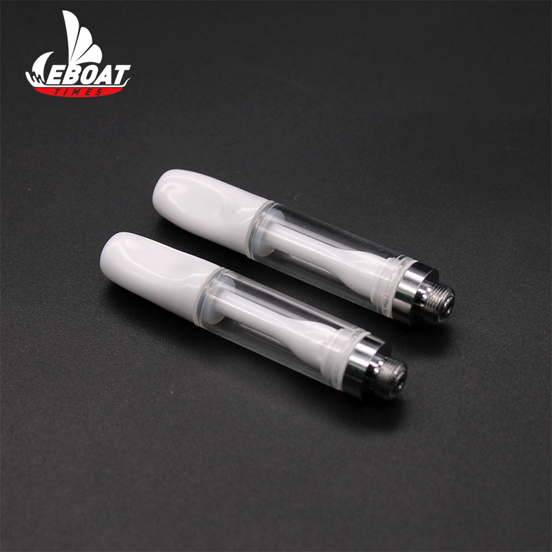 Полностью керамическая структура, 510 резьба, масляный атомизированный картридж cbd с пользовательской печатью