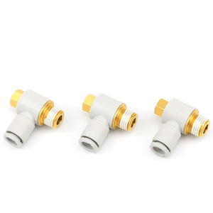 KQ2V04-M5S/KQ2V06-01/KQ2V08-02AS/KQ2V12-03 ข้อต่อท่อช่วยหายใจแบบปลายเดียว ดีไซน์หกเหลี่ยมภายนอก สำหรับชิ้นส่วนระบบนิวเมติก - Product Image 2