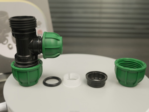 Huaxin áp lực 12.5kg nhanh chóng kết nối HDPE sdr13.6 giảm TEE phụ kiện đường ống DN25 25mm * 20mm * 25mm HX huaxin - Product Image 4