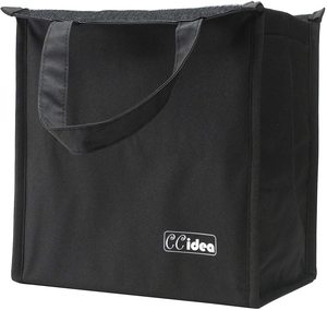 Sacs de refroidissement isolants, apparence Simple, noir, Double poignée, sac pour lunch isolé, <span class=keywords><strong>2021</strong></span>, prix d'usine - Product Image 2