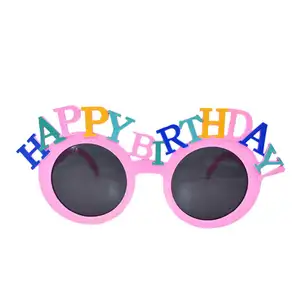 Alles Gute zum Geburtstag Brille Lustige Neuheit Brillen Sonnenbrillen Party Brille Party Supplies Geburtstags geschenk für Kinder Mädchen Kinder