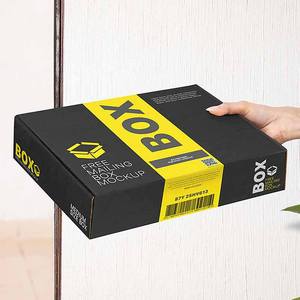 Caja de Regalo Plegable Personalizada de Papel Kraft, Caja de Cartón Corrugado para Envíos, Embalaje para Zapatos, Joyería, Envíos de Alibaba - Product Image 5