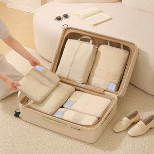 Conjunto de 6 Bolsas de Viagem Organizador de Roupas Cubos de Poliéster para Viagem Conjunto de Malas - Product Image 4